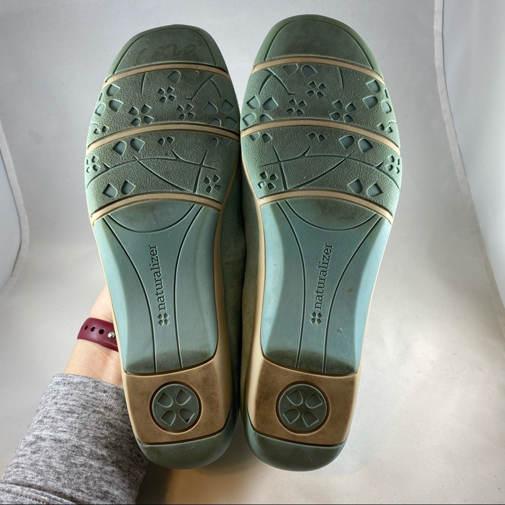 Naturalizer turquoise mint leather suede narrow - Picture 7 of 9